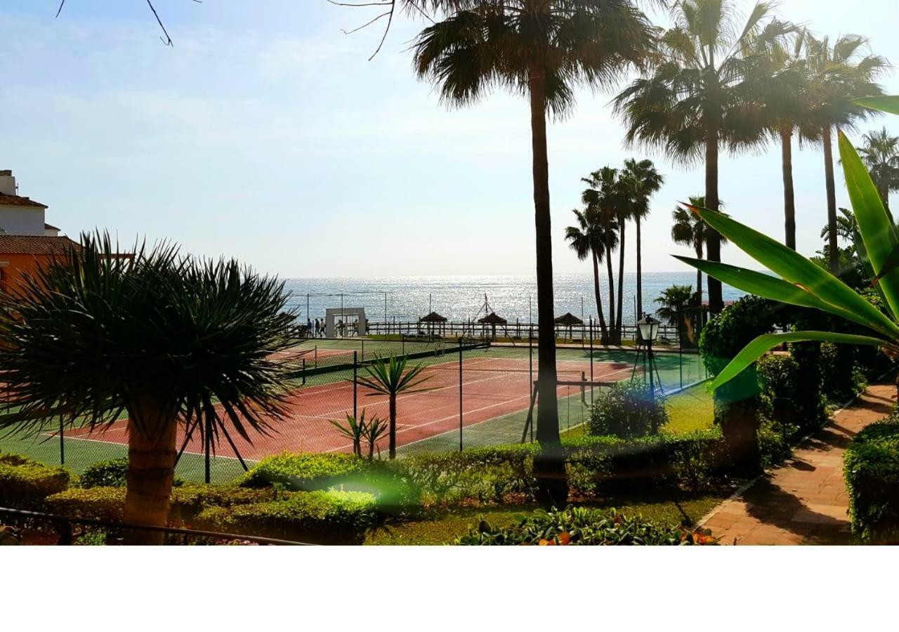 Mansion Alhamar - 2 Bedroom, Frontline Beach, Mountain Views, Full Size Pool, Tennis Courts, Close To Shops, On-Site Bar & Chiringuito Sitio de Calahonda Zewnętrze zdjęcie